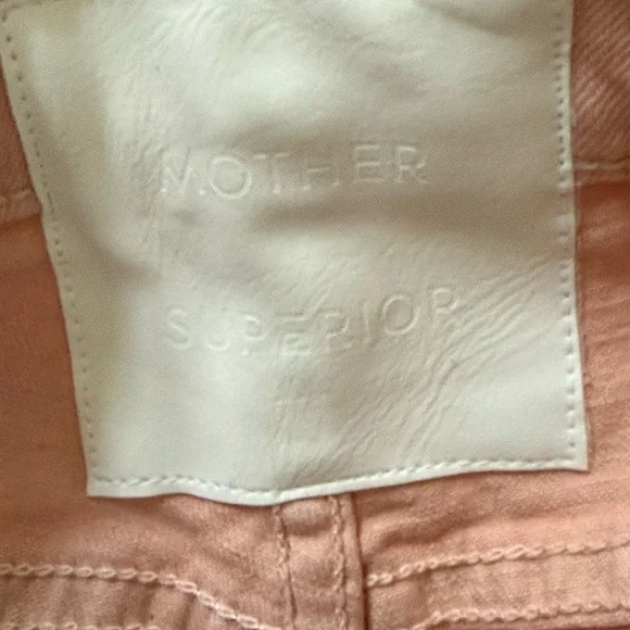 MOTHER SUPERIOR NWT Size 24 The Insider Hover. Color Peach Parfait - Picture 6 of 10
